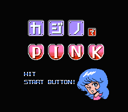 Casino de Pink (Homebrew) — Title screen